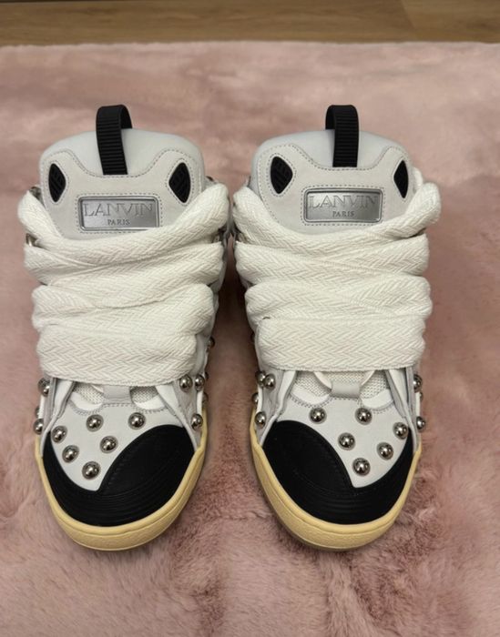 Lanvin curb sneakers