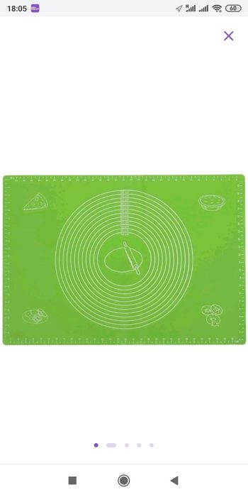 Коврик для раскатки теста 65*45