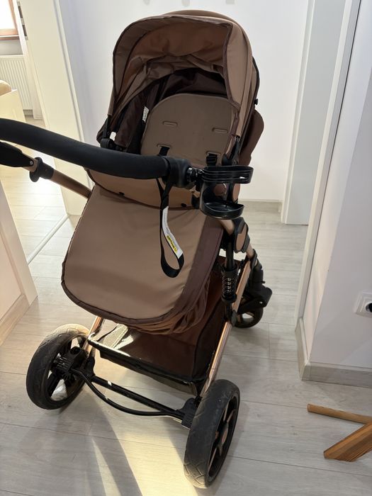 Carut 3 in 1 cu scoica