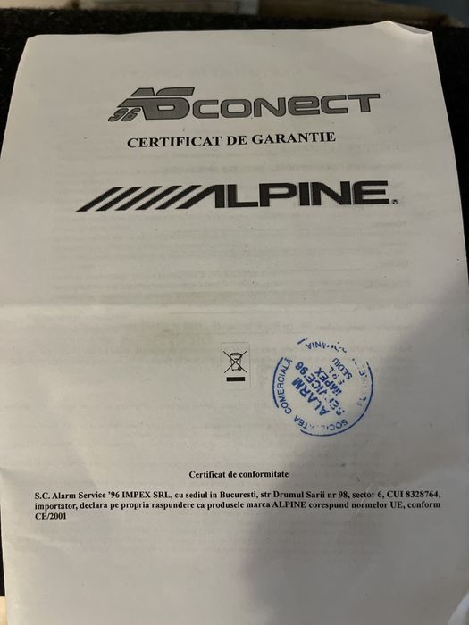 Subwoofer 1000w Alpine