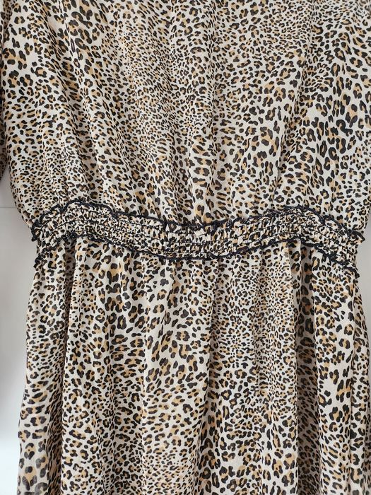 Rochie Top Secret  Animal print midi