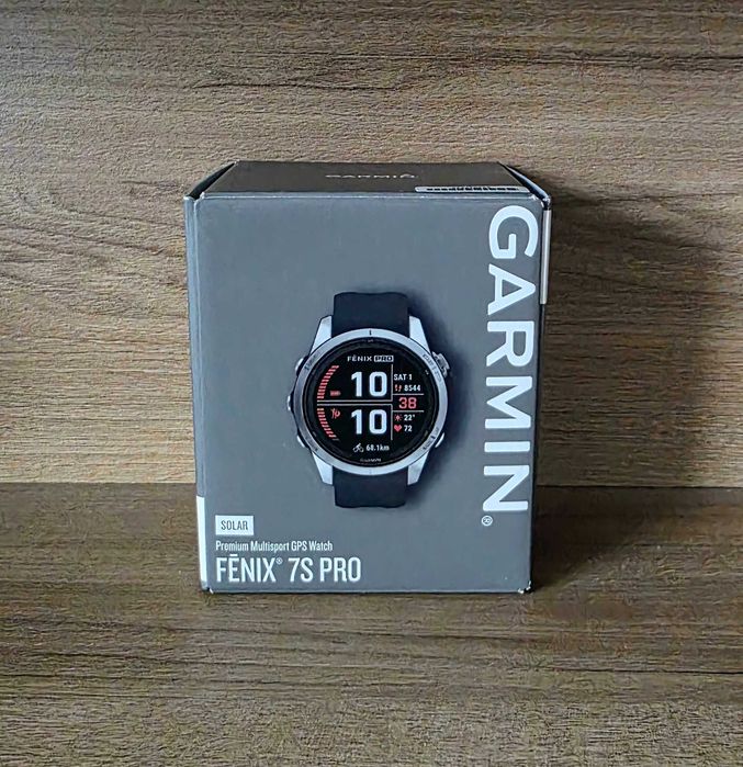 Garmin FENIX 7S Pro Solar 42mm. Nou, sigilat