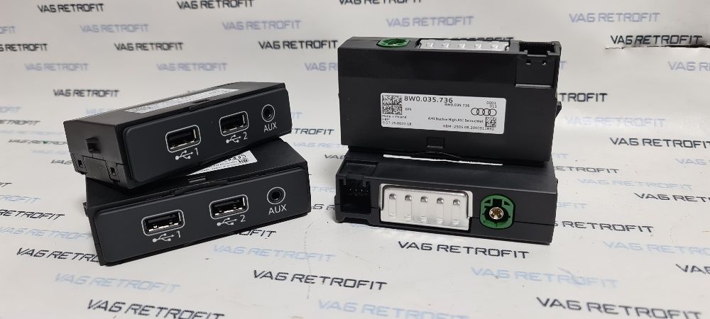 USB Audi A4 B9 A5 F5 8W0035736 / 8W0 035 736 Carplay Android Audi
