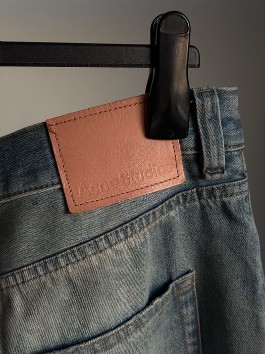Acne Stufios Baggy Paint Splash Jeans