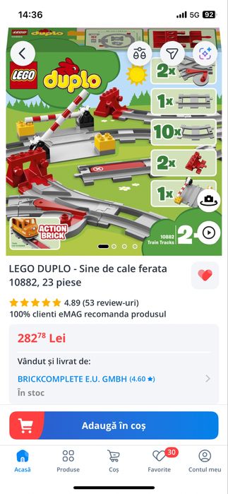 Lego 10874, 10882, 10872