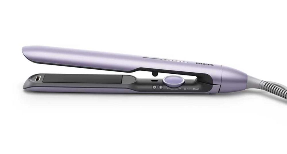 Преса за коса Philips Series 7000 BHS742/00, Технология ThermoShield