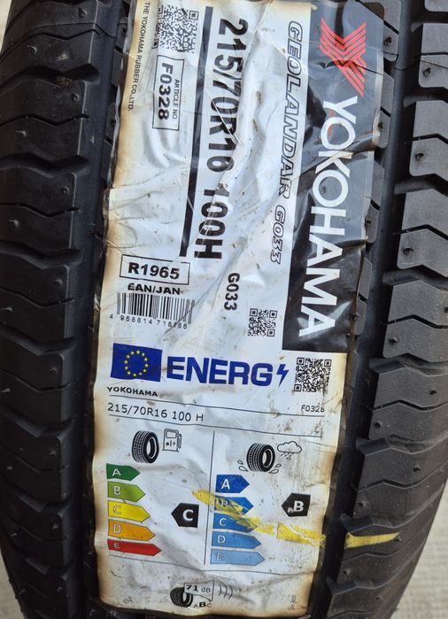 O bucată 215/70 R16 100H Yokohama Geolandar GO33 vară