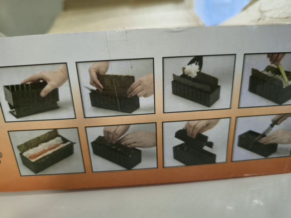 Сет за суши в различни форми