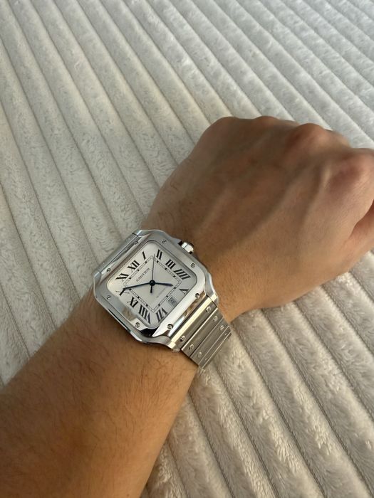 Cartier Santos Automatic 100M – Full Steel – Stare foarte bună