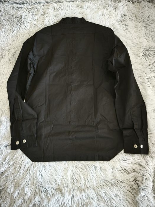 RICK OWENS мъжка риза черен цвят размер 46 НОВА