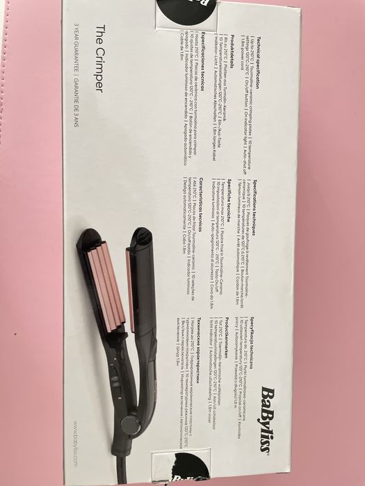 Placa pentru creponat BaByliss