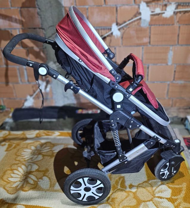 Carucior Bubu Still, reversibil, scoica, 3 in 1