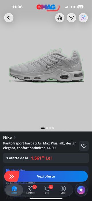 Adidas air max plus marime 43