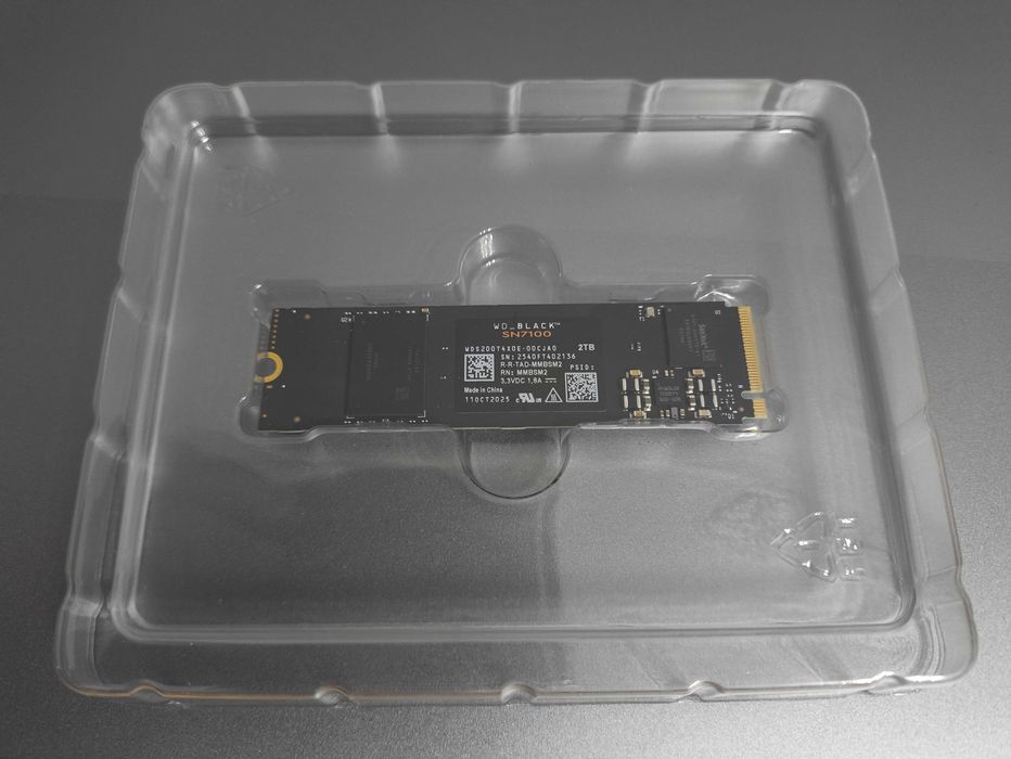 SSD m2 nvme WD-BLACK SN 7100 (2 TB)