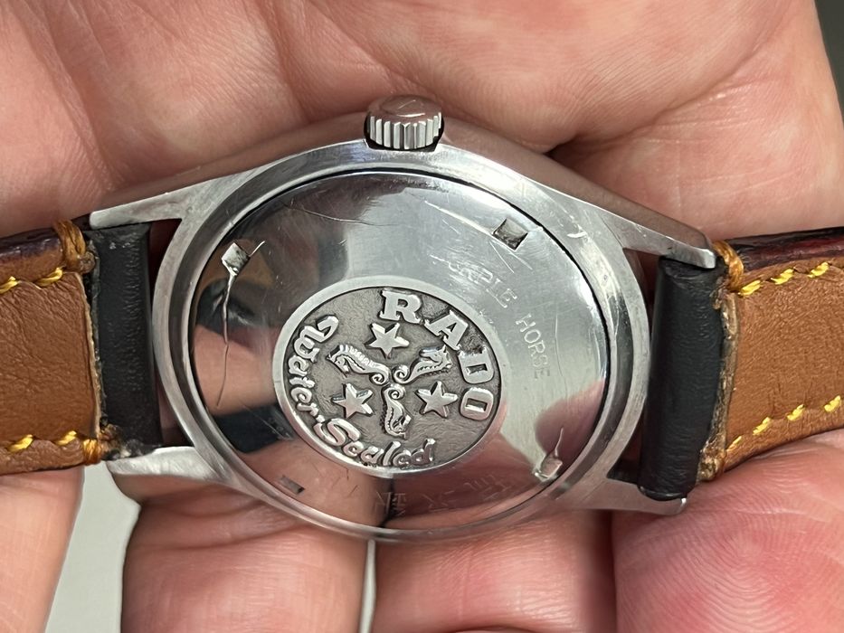 Здравейте, продавам часовник  Rado Purple Horse 1970г.