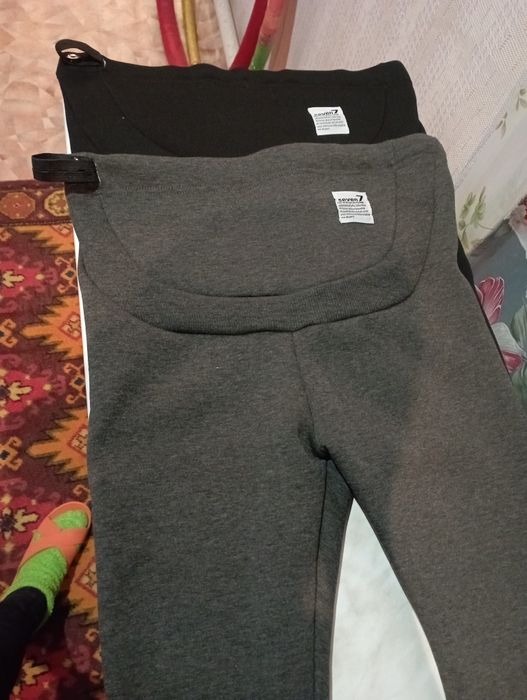 Зимние легинсы для беременных фабричные