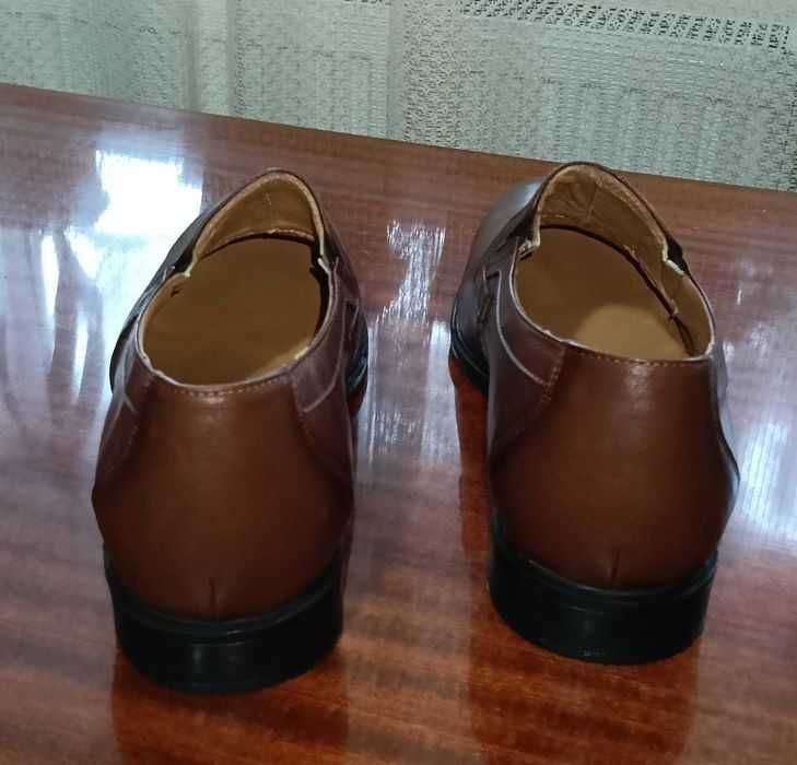 Pantofi eleganți piele, nr 47-48