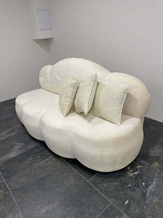 Canapea tip norișor noua catifea bej