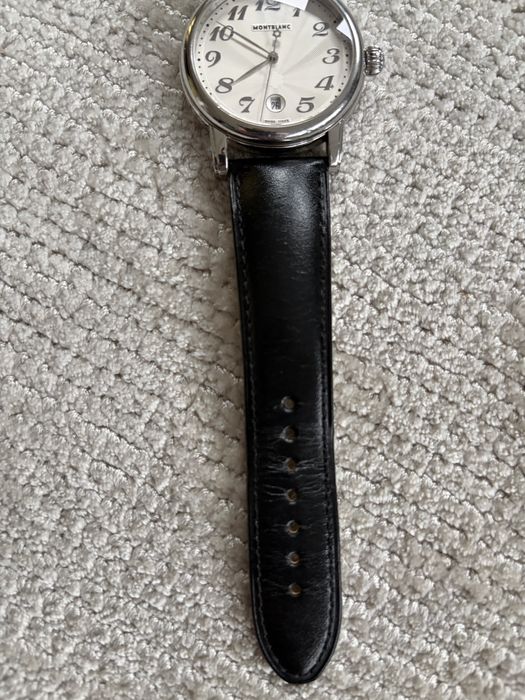Ceas barbatesc Montblanc Meisterstuck Star, 40mm curea piele originala