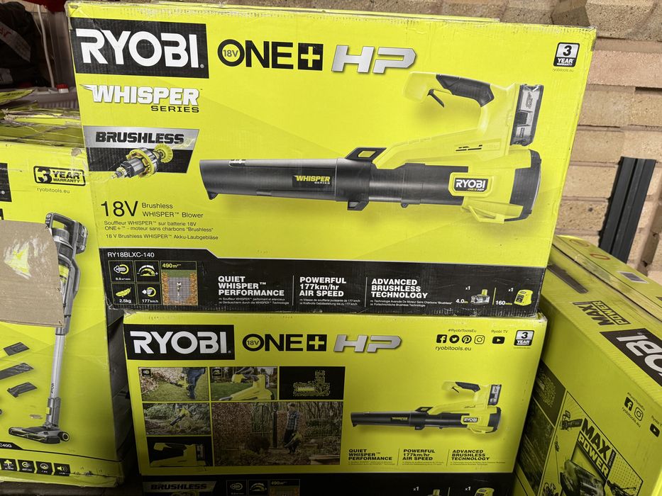 Ryobi-Suflantă WHISPER™ fără perii ONE+™ HP de 18 V