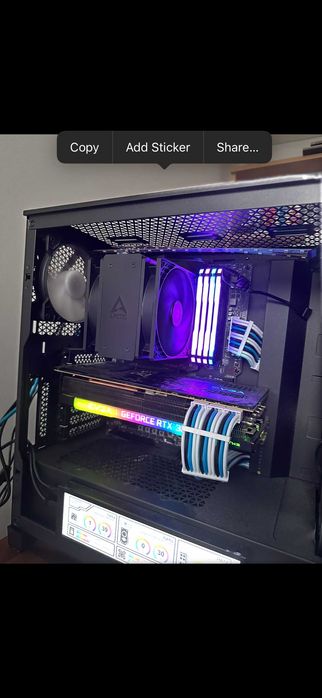 Геймърски компютър: Ryzen 5800X3d и EVGA RTX 3080