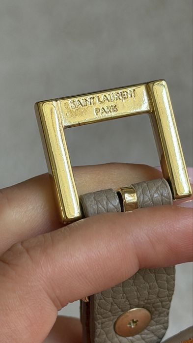 Curea de piele YSL