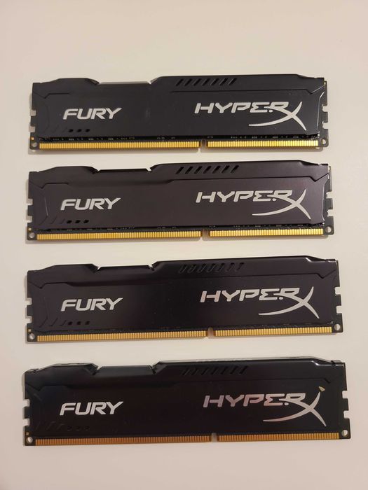 32GB RAM Kingston Fury Hyperx CL16 (4x8GB)
