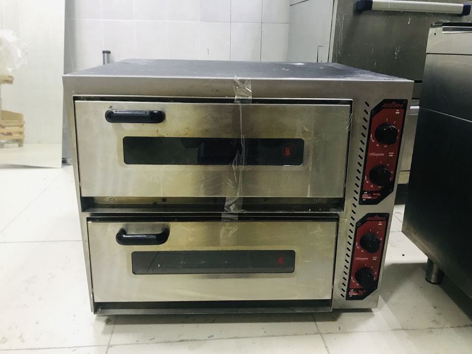 Пицца печь на 2 уровня