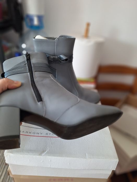 Ghete din piele naturală Garkony
