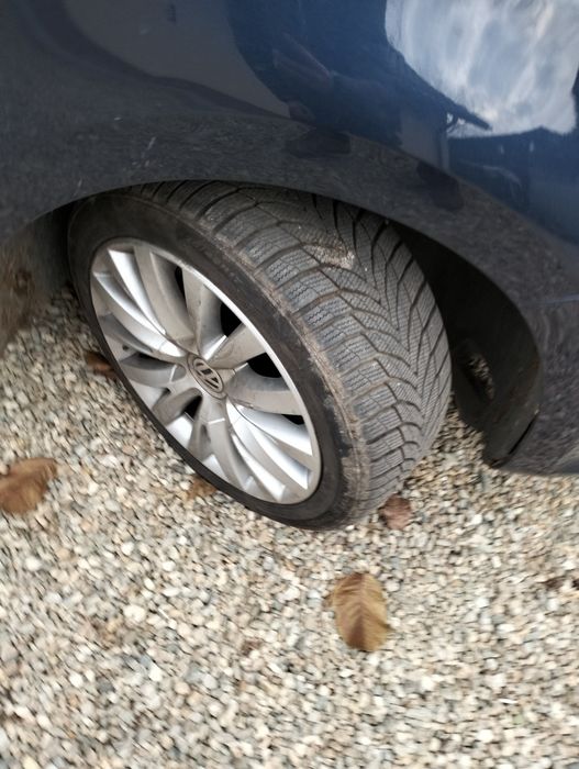 Jante 17 vw 5x112 225 45 17 cauciucuri noi de iarna