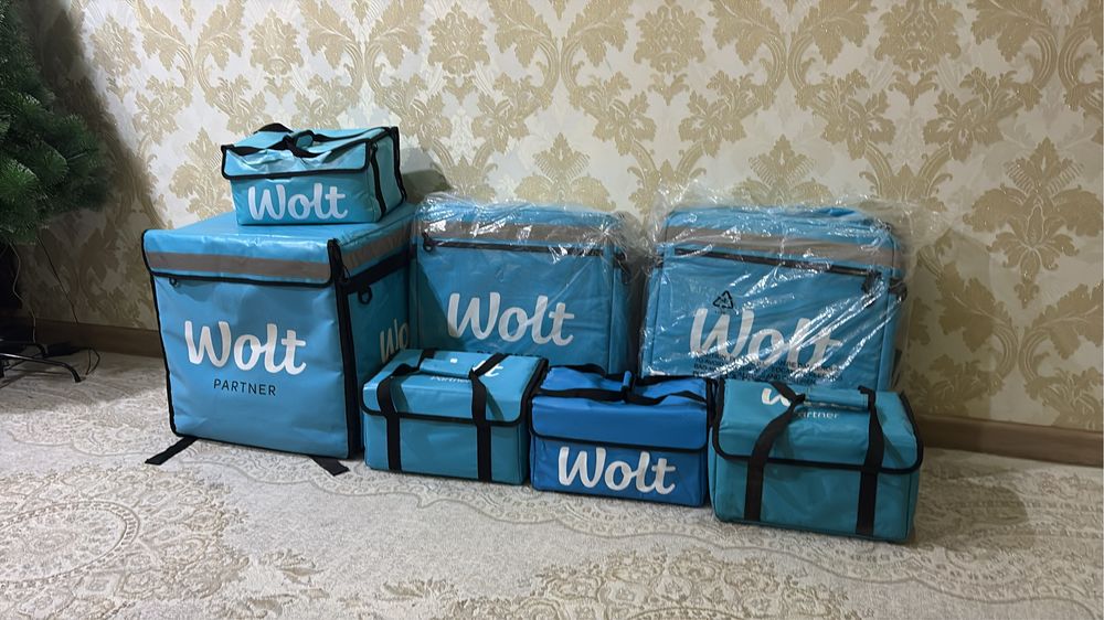 WOLT сумка от 2.000 тенге