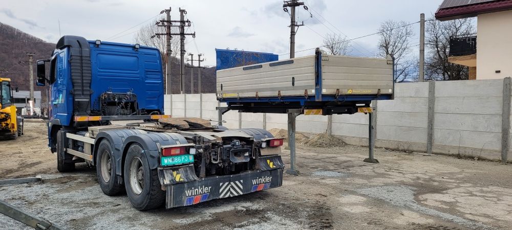 Volvo FH16 6x4 wechselsystem autobasculanta si cap tractor