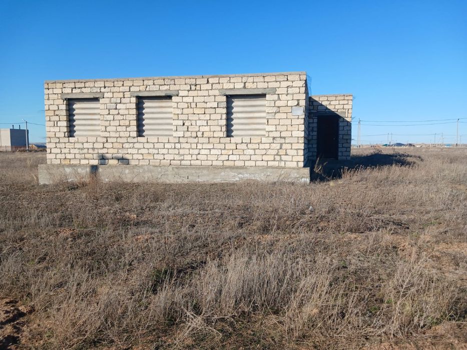 Продам недостройный дом в шилисае
