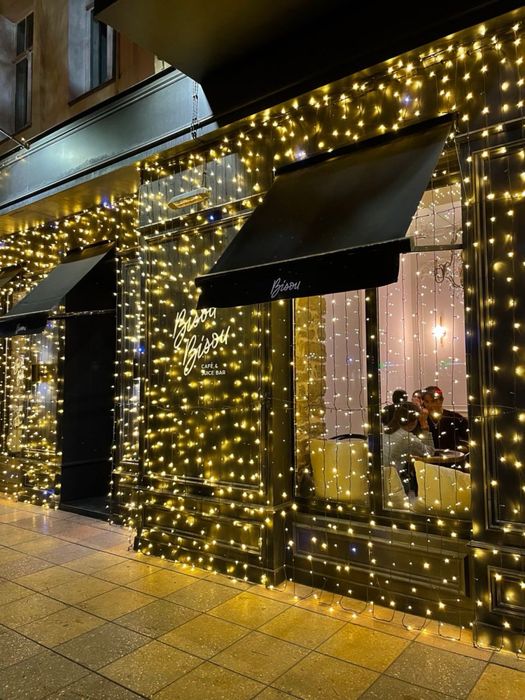 Новогодние уличные гирлянды