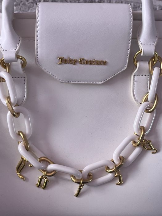 Бяла чанта Juicy Couture Bag