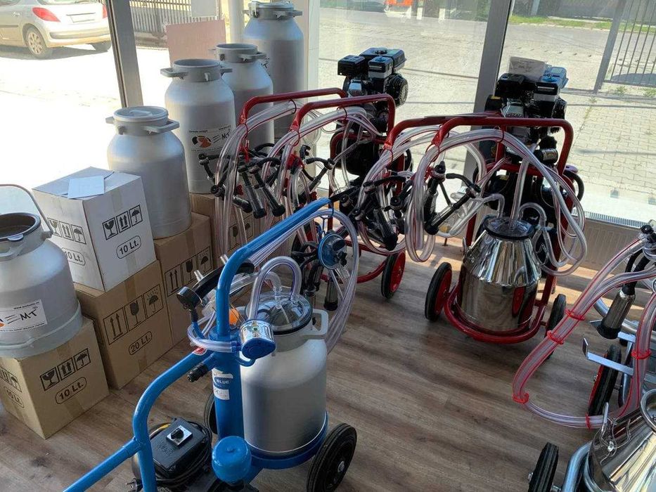 Mulgatoare vaci oi capre noi cu garantie, transport gratuit-PRET REDUS