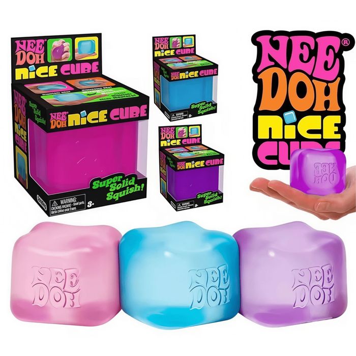 Nee Doh Nice Cube Squishy/Скуиши Ледено кубче/Леден Куб