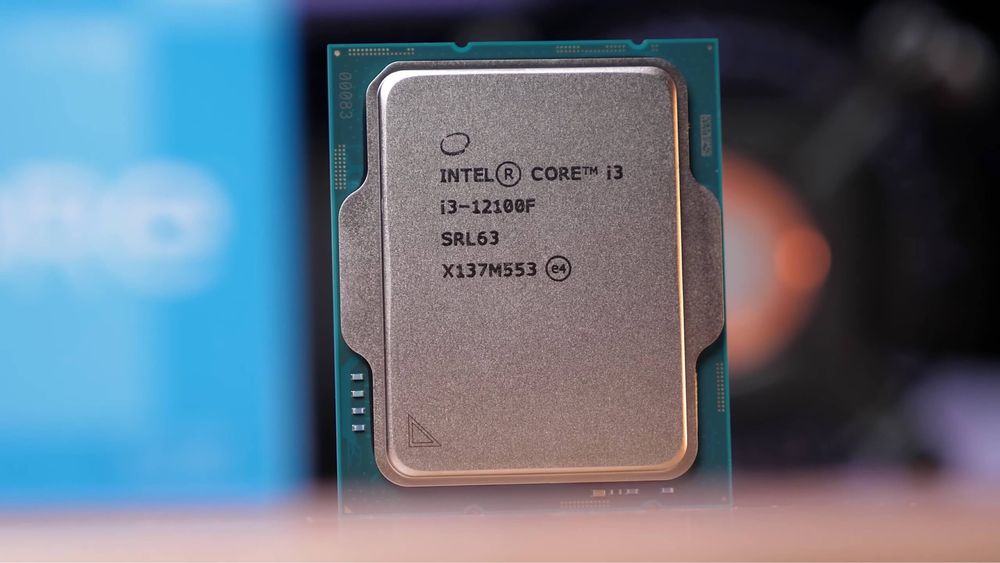 Процессор intel i3 12100F