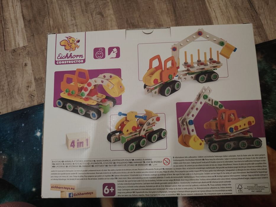 Дървен конструктор Eichhorn