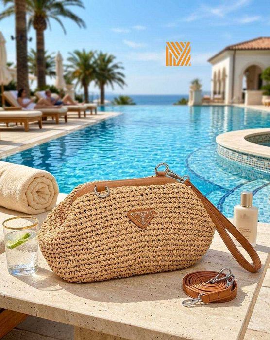 Geanta dama rafie plaja