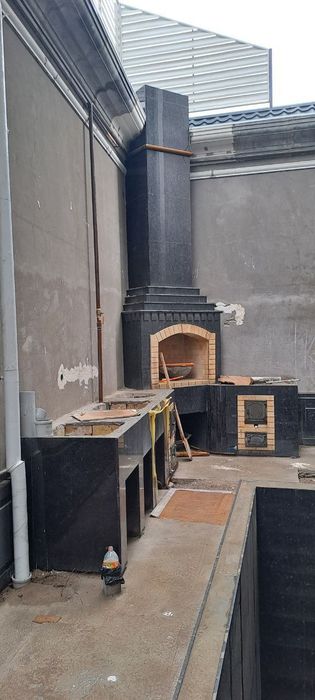 Барбекю зоны, летние кухни, камины, беседки, очаги, мангалы