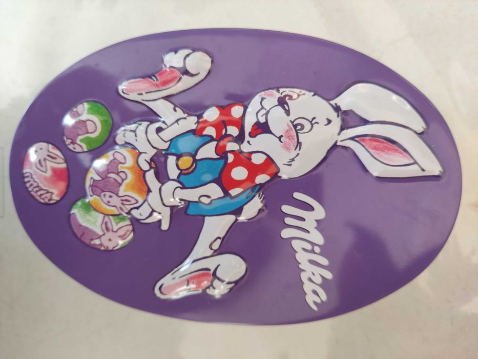 Метална великденска кутия Милка (Milka)