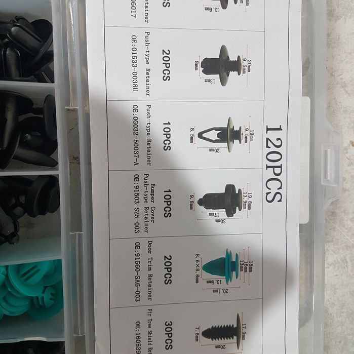 Trusa clipsuri profesionala