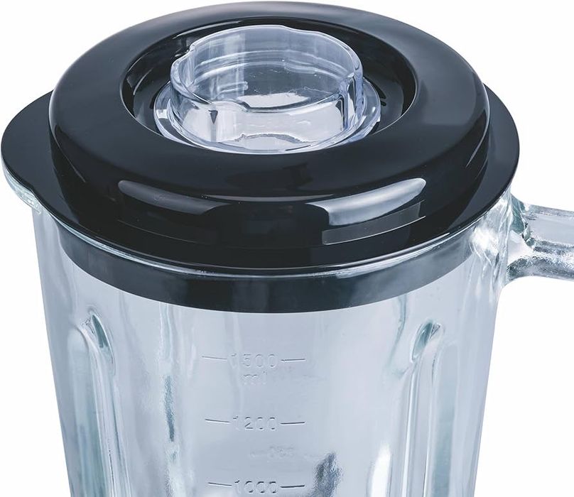3.0 3.0 от 5 звезди (3) Електрически блендер Kooper 1.5L, стъклена градуирана кана, остриета от неръждаема стомана, 2 скорости, 500W