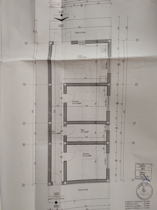 Casa cu teren de vânzare 777 m/2