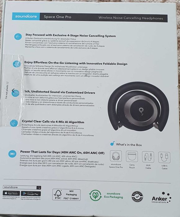 (Original) Souncore Space One Pro naushnik