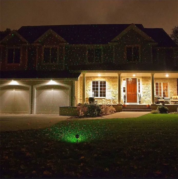 Уличный проектор лазерный