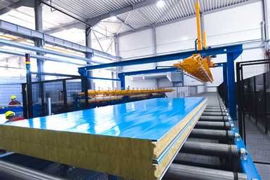 Сэндвич-панели стеновые и кровельные