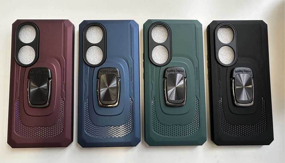 HONOR 90 MAGIC 5 LITE 6 LITE Husa ShocProof Silicon Inel Placuta Metal