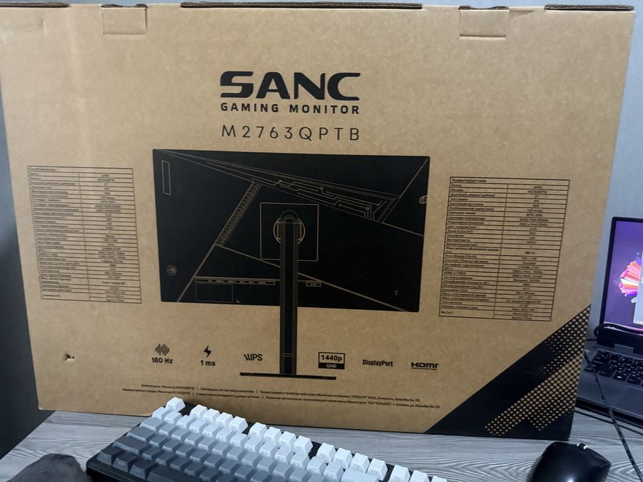 Монитор SANC 1440p 180Hz IPS